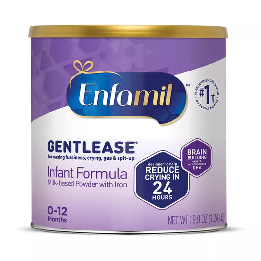 Enfamil Gentlease Infant Formula  19.9 oz Powder (Case of 4)