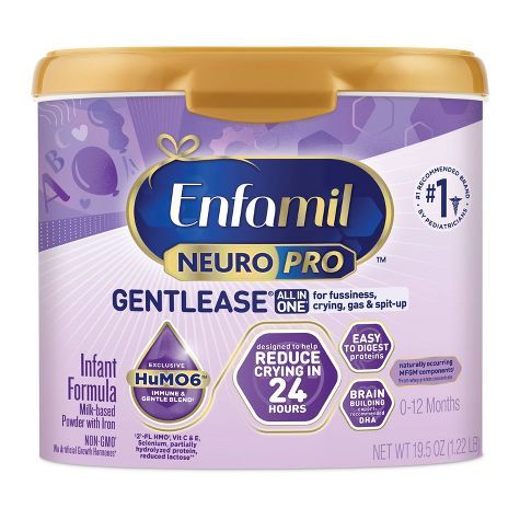 Enfamil NeuroPro Gentlease Infant Formula 19.5 oz Powder (1 Tub)