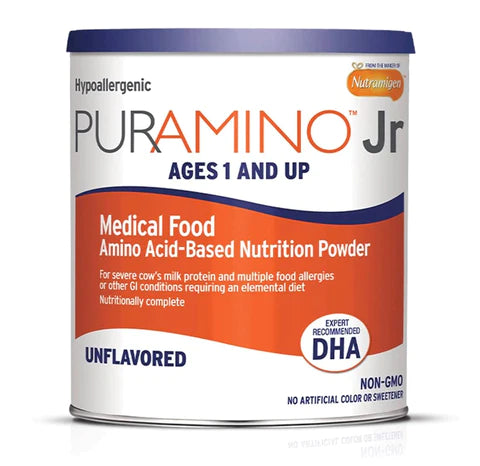 Puramino Jr. Unflavored 14.1 oz Powder (1 Can)
