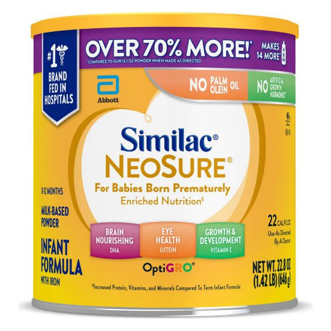 Similac Neosure Infant Formula 22.8 oz Powder (1 Can)