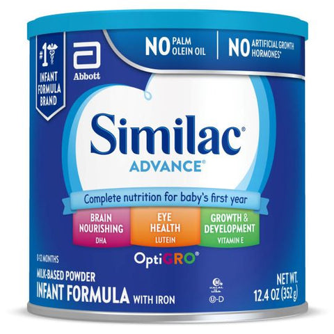 Similac Advance Infant Formula 12.4 oz Powder (Case of 6)