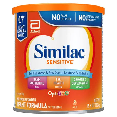 Similac Sensitive Infant Formula 12.5 oz Powder (1 Can)